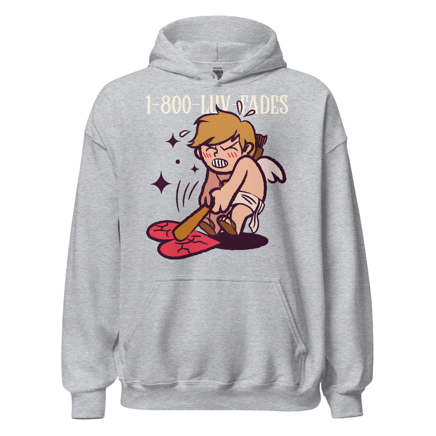 1-800-LUV-FADES "Cupid Tantrum" Unisex Hoodie