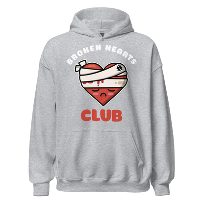 1-800-LUV-FADES "Broken Hearts Club" Unisex Hoodie