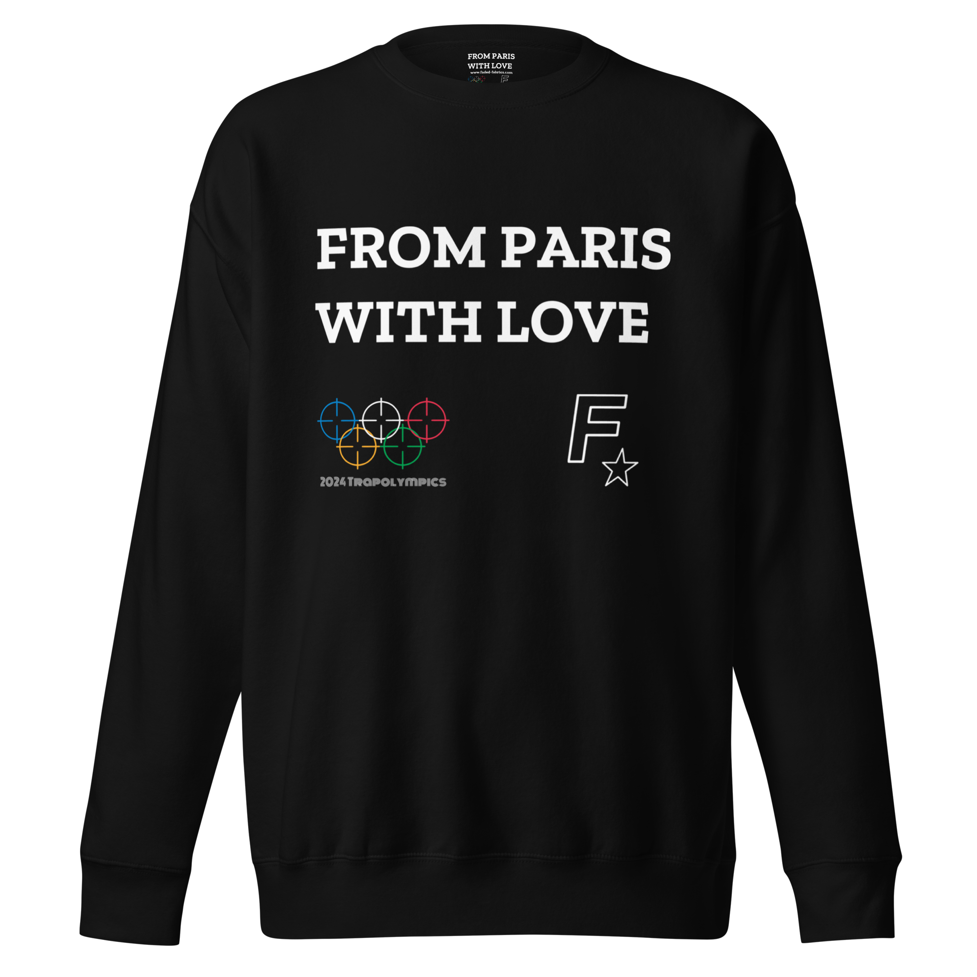 From Paris With Love (Trapolympics) Heavyweight Sweatshirt