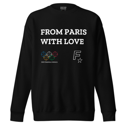 From Paris With Love (Trapolympics) Heavyweight Sweatshirt