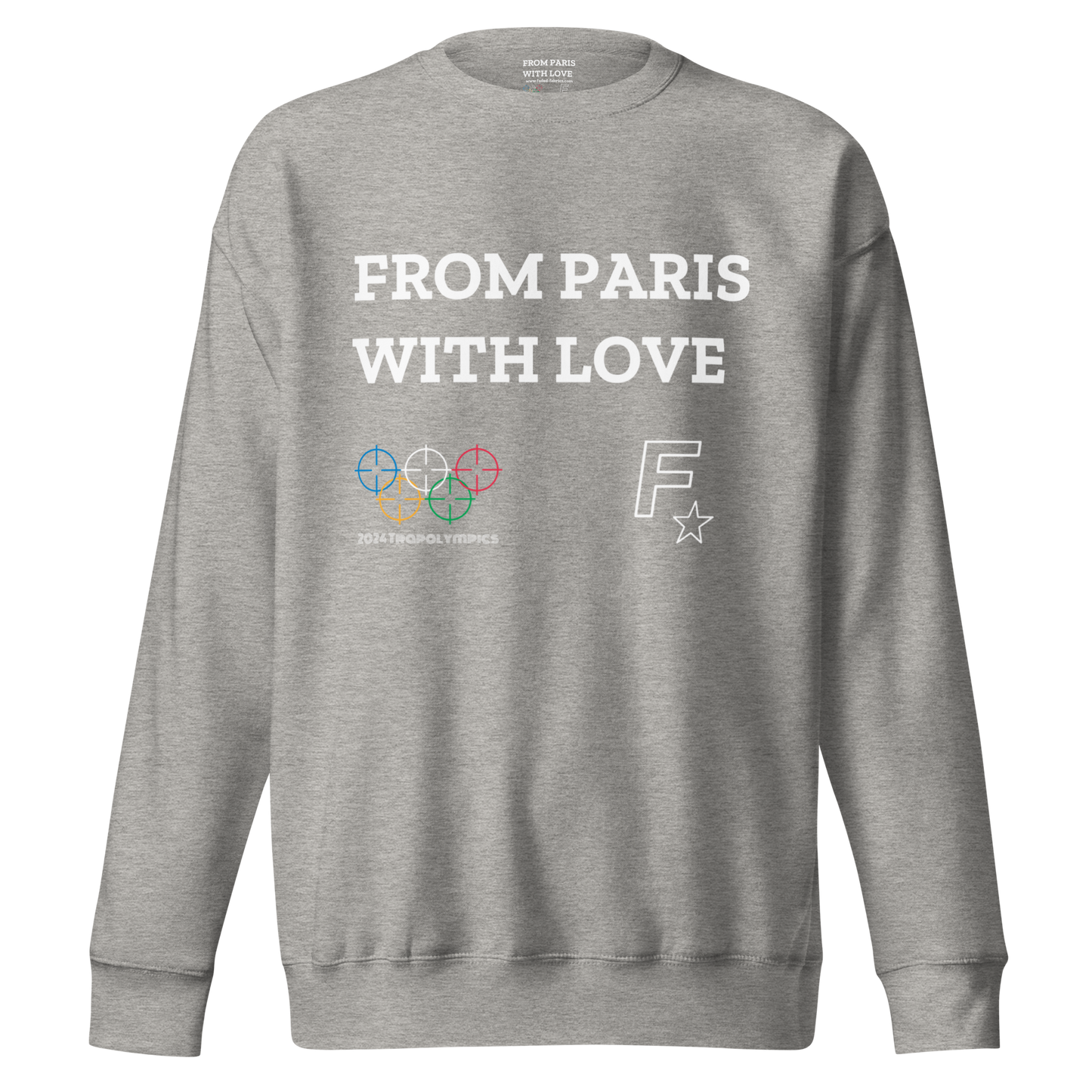 From Paris With Love (Trapolympics) Heavyweight Sweatshirt