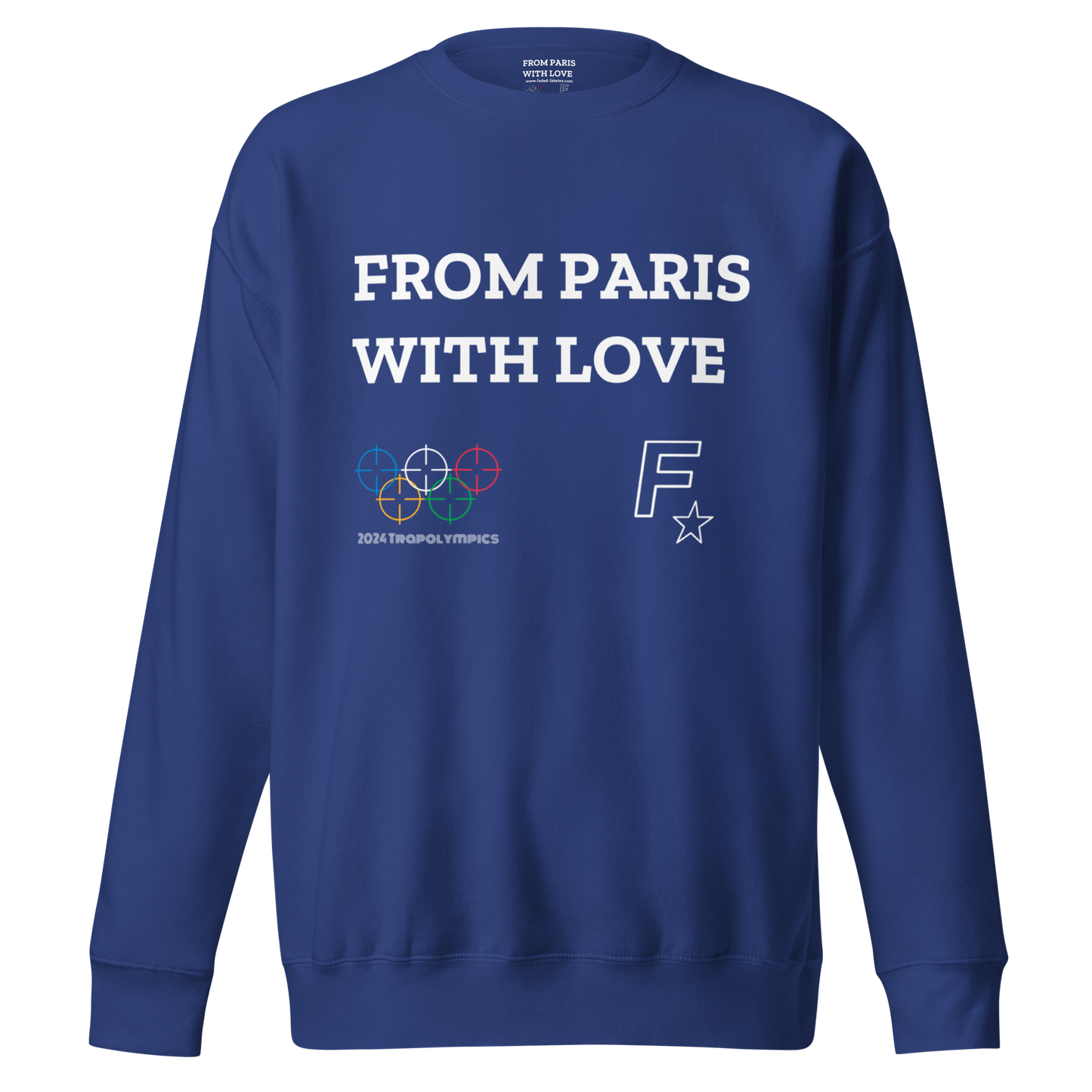 From Paris With Love (Trapolympics) Heavyweight Sweatshirt