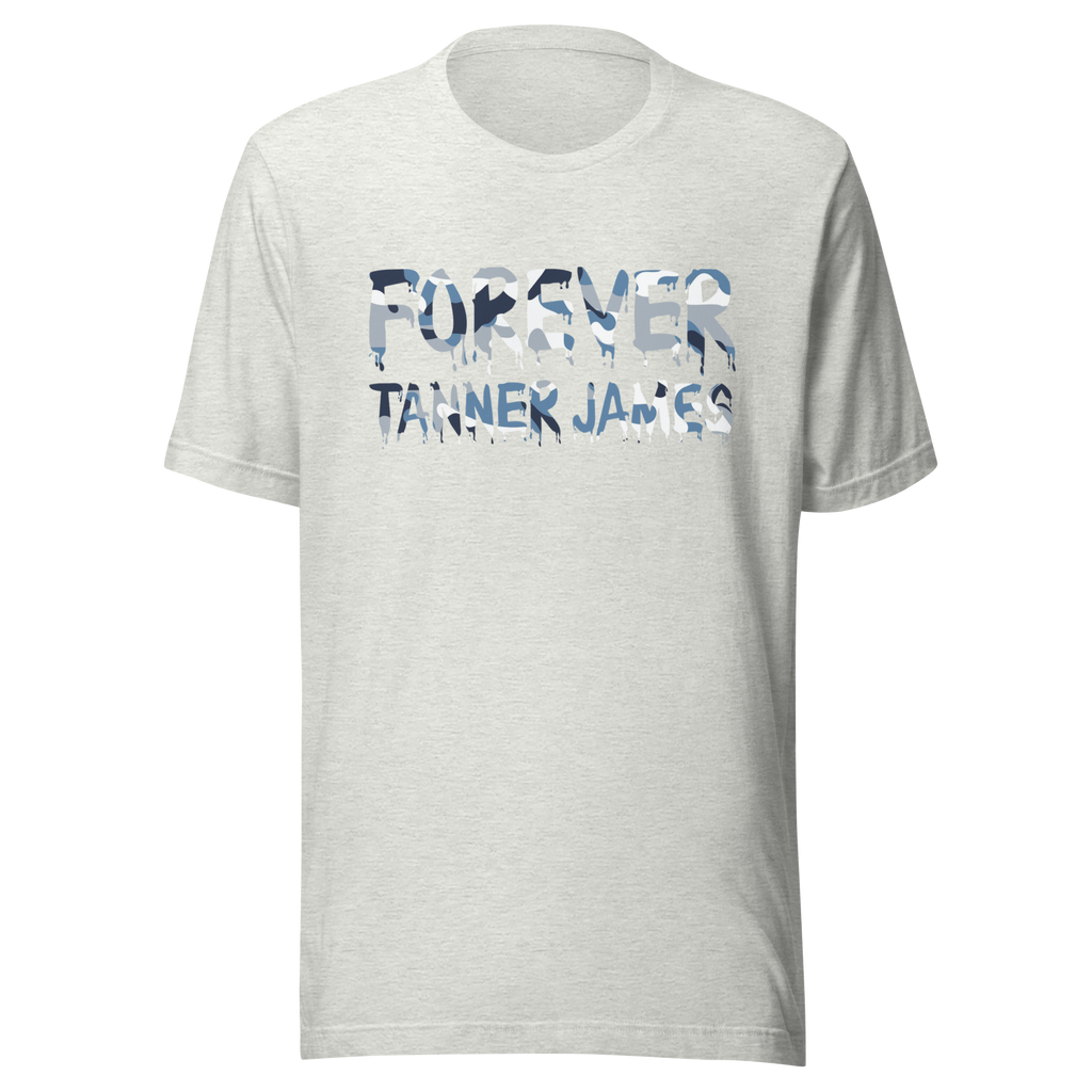 Forever Tanner James (Blue Camo) Unisex T-Shirt