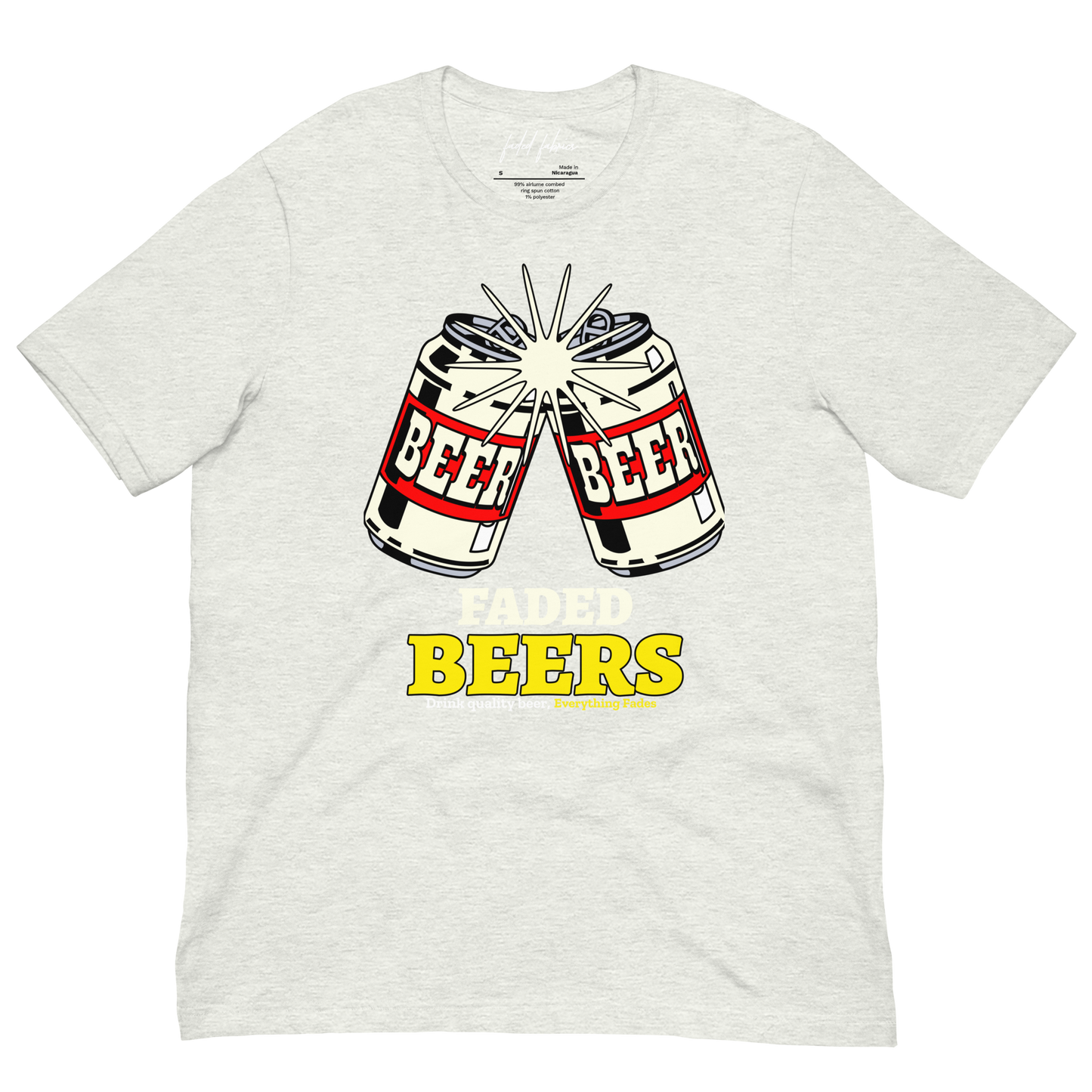 Faded Beers Unisex T-Shirt