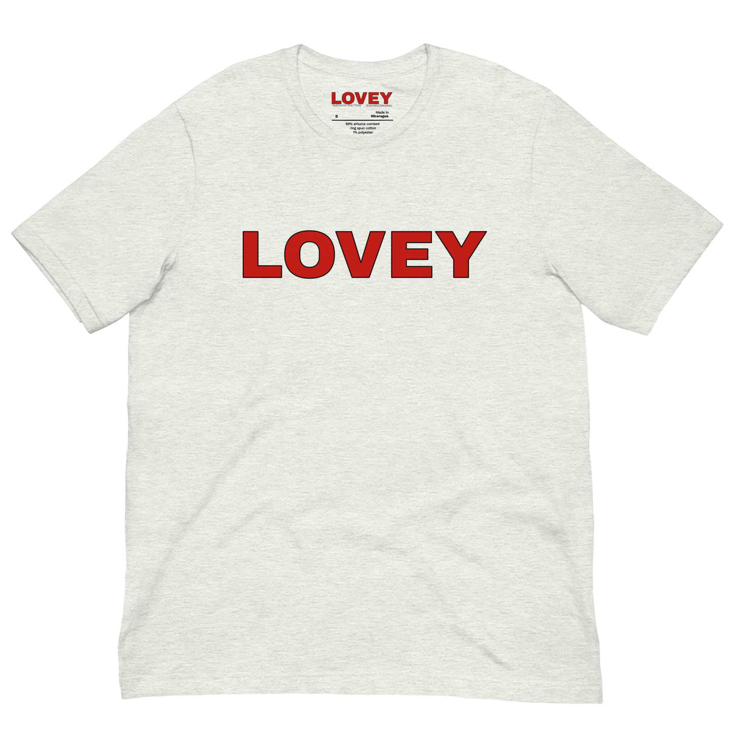 LOVEY X FADED FABRICS (RED ROSES) Unisex T-Shirt