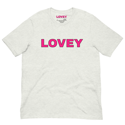 LOVEY X FADED FABRICS (NEON ROSES) Unisex T-Shirt