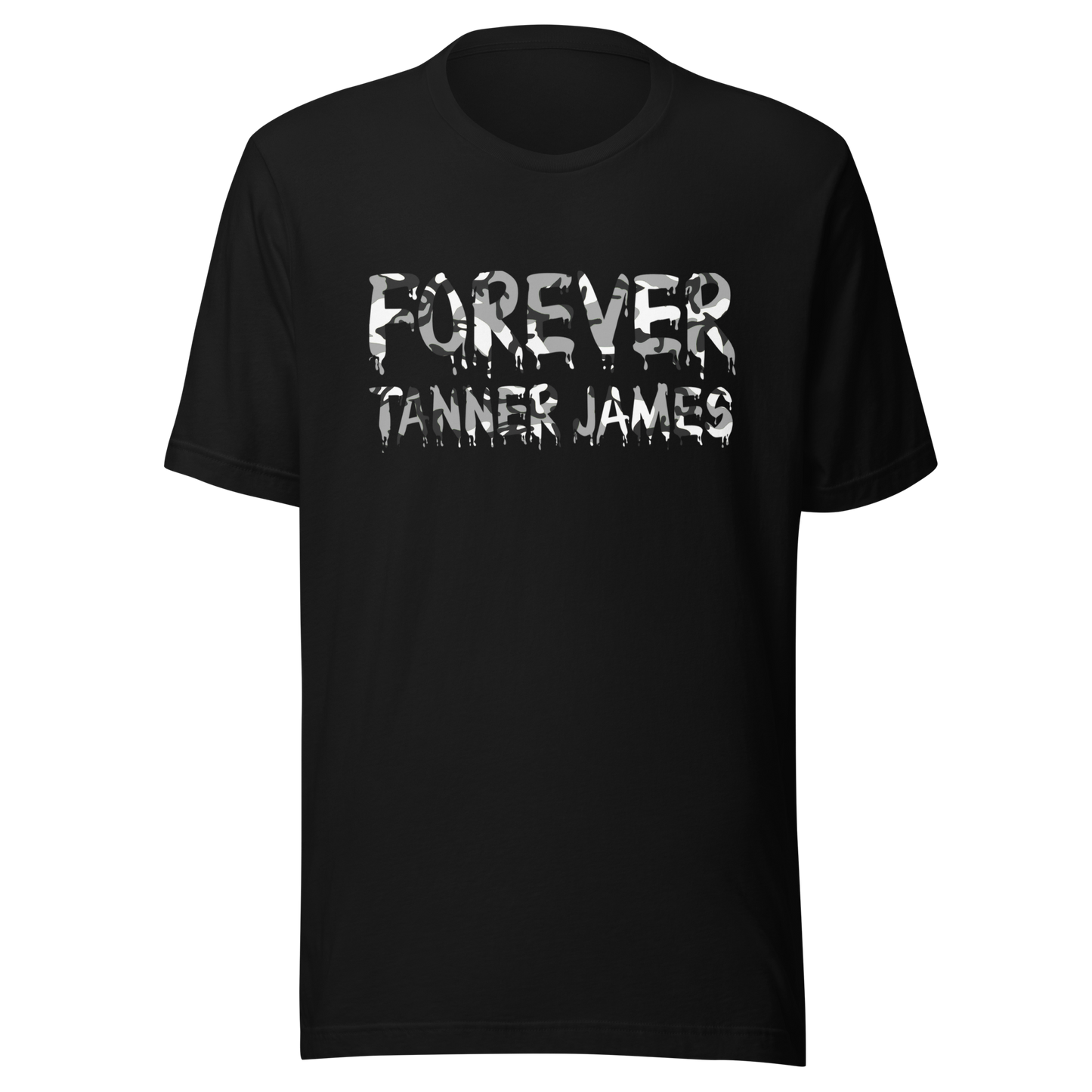 Forever Tanner James (Black Camo) Unisex T-Shirt