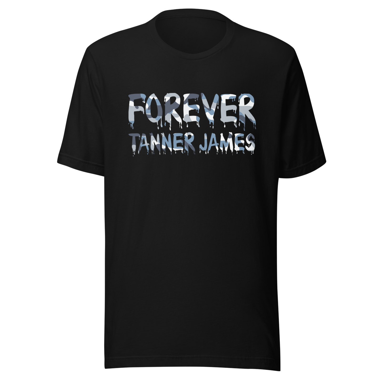 Forever Tanner James (Blue Camo) Unisex T-Shirt