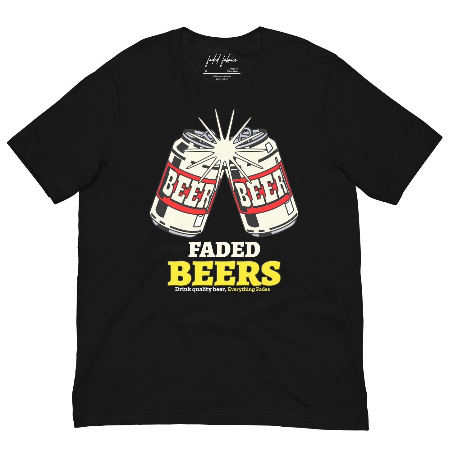 Faded Beers Unisex T-Shirt