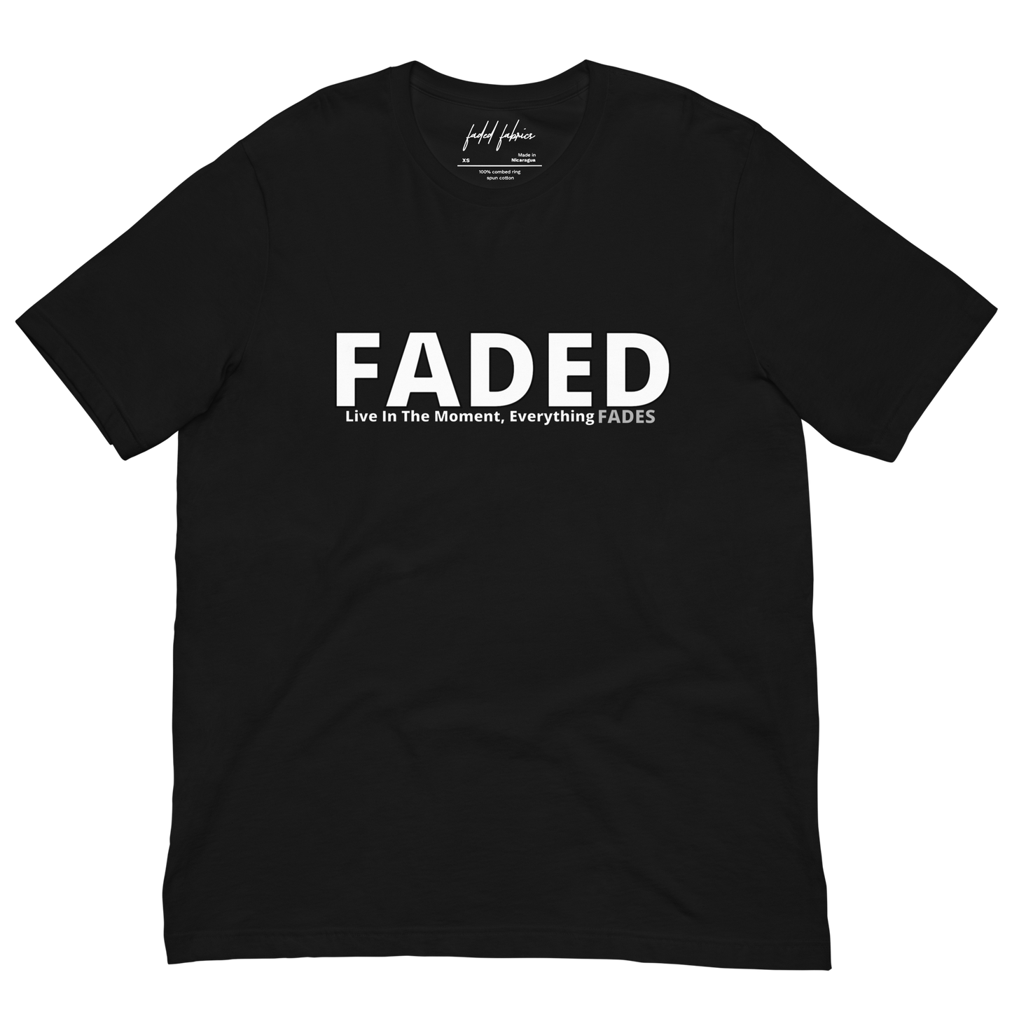 Faded (Subtle Grey Logo) Unisex T-Shirt