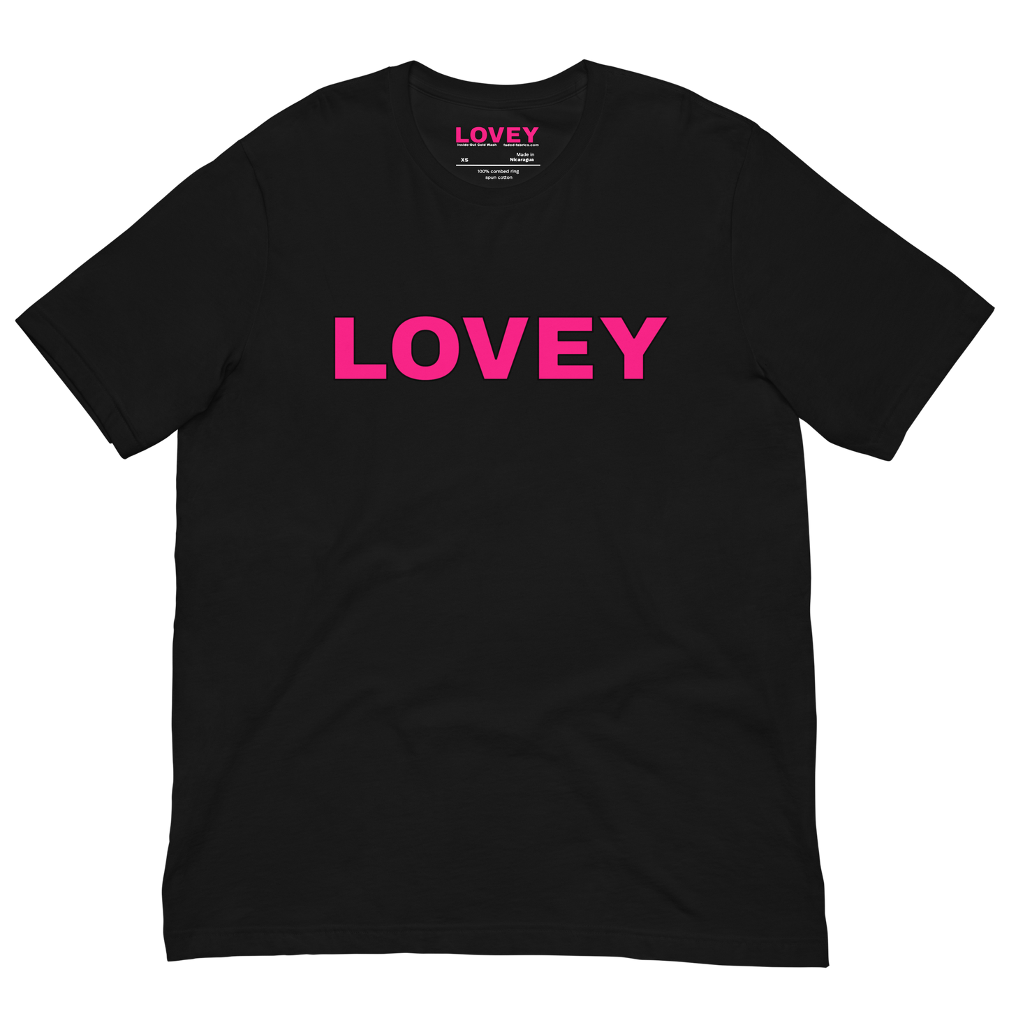 LOVEY X FADED FABRICS (NEON ROSES) Unisex T-Shirt