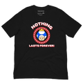 Nothing Lasts Forever "Mushroom Crown" Unisex T-Shirt - Faded Fabrics