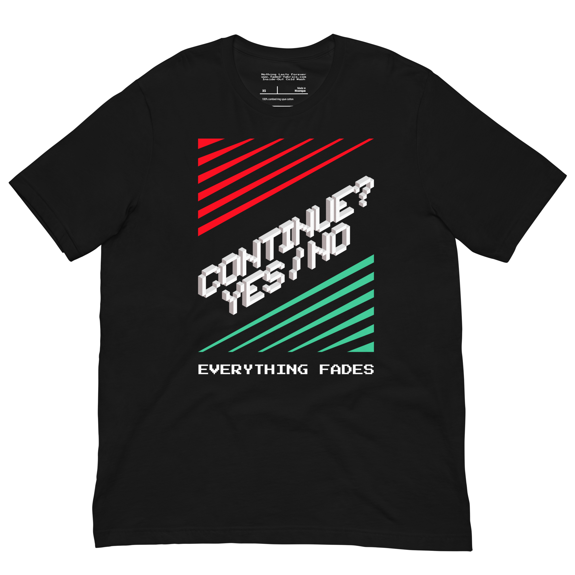 Nothing Lasts Forever "Continue?" Unisex T-Shirt