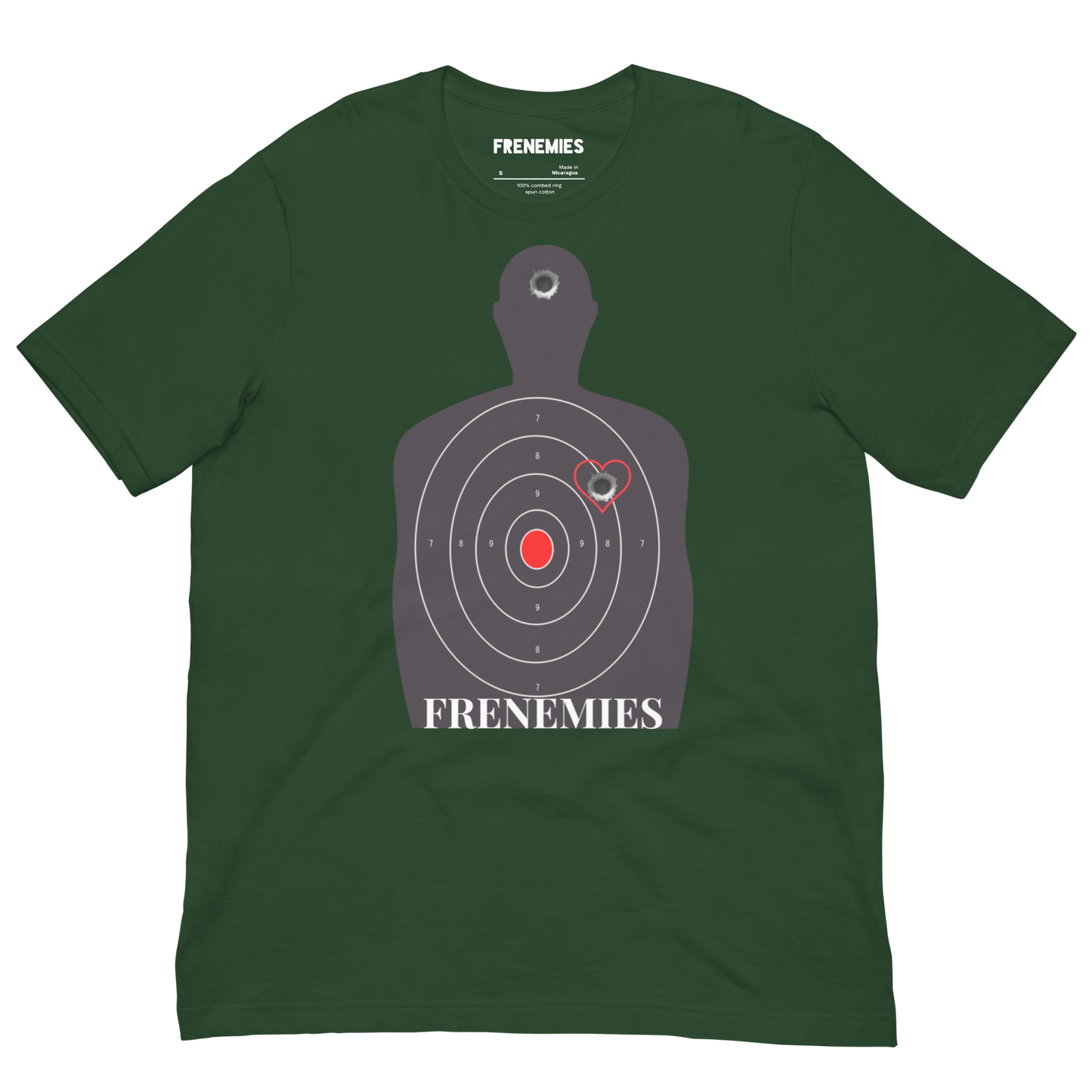 Frenemies "One in the head, One in the Heart" Unisex T-Shirt