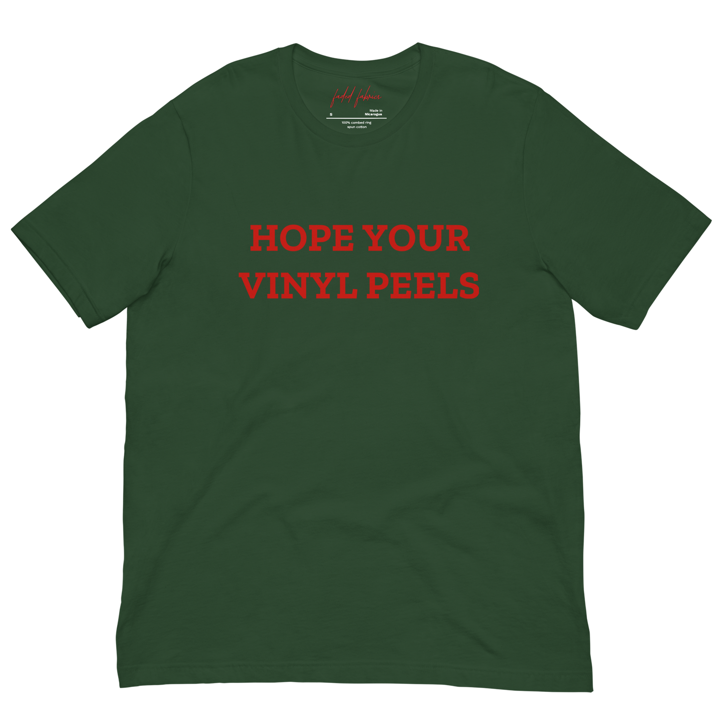 Hope Your Vinyl Peels Unisex T-Shirt