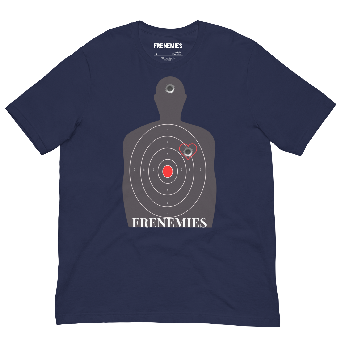 Frenemies "One in the head, One in the Heart" Unisex T-Shirt