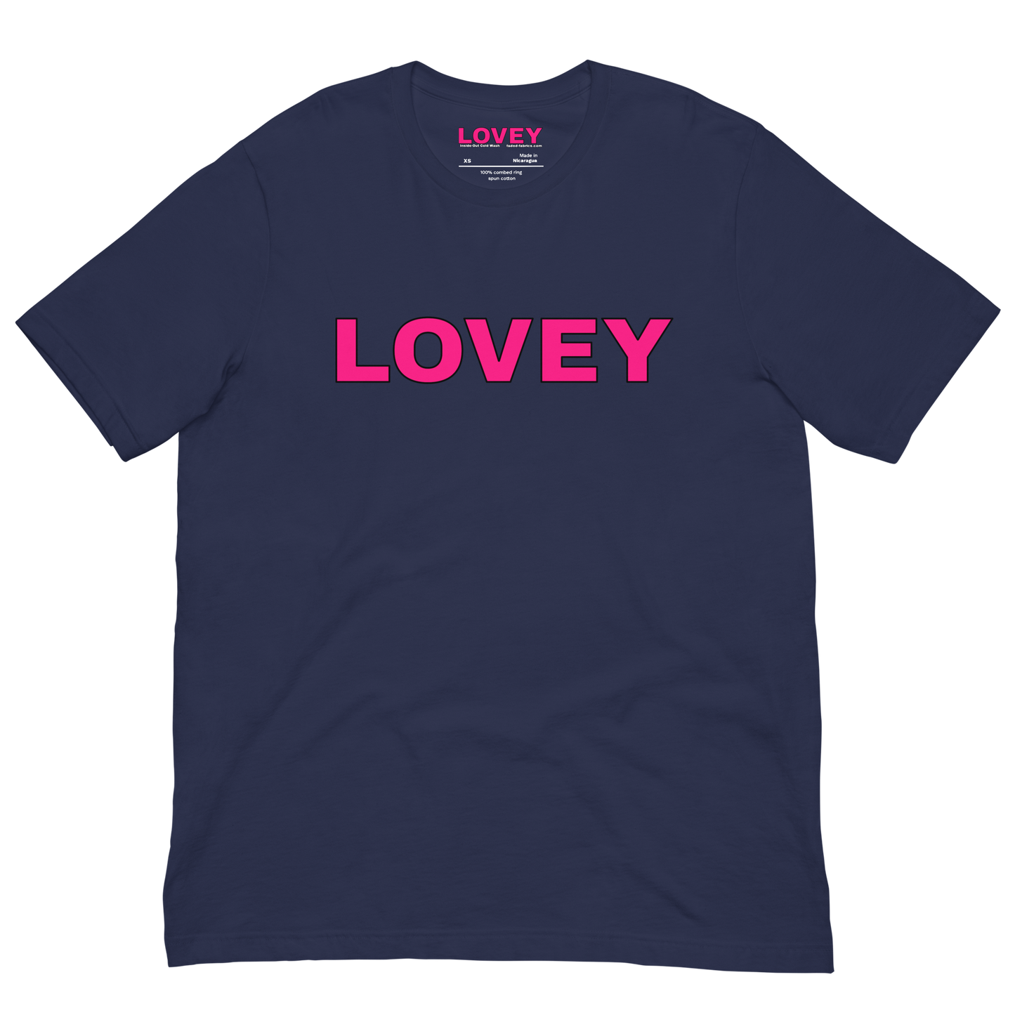 LOVEY X FADED FABRICS (NEON ROSES) Unisex T-Shirt