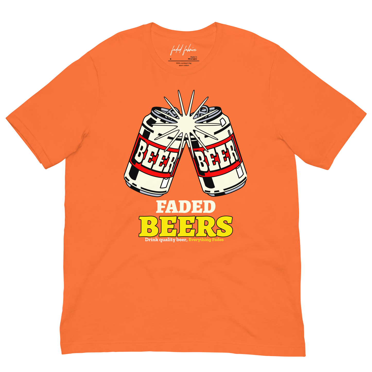 Faded Beers Unisex T-Shirt