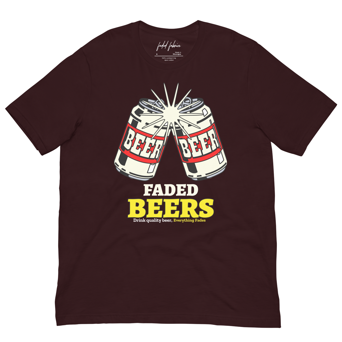 Faded Beers Unisex T-Shirt