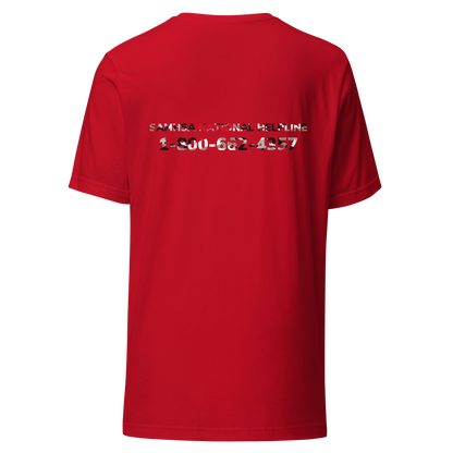 Forever Tanner James (Red Camo) Unisex T-Shirt