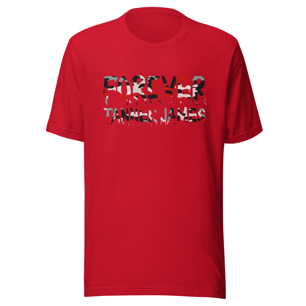 Forever Tanner James (Red Camo) Unisex T-Shirt