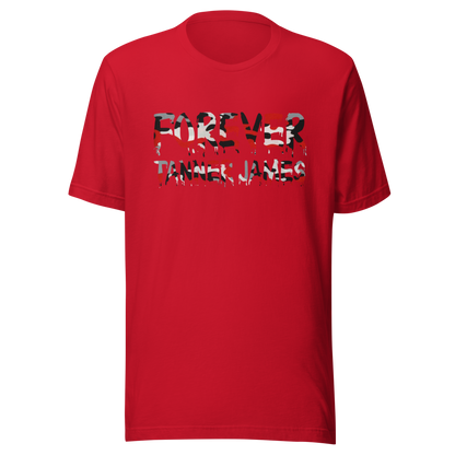 Forever Tanner James (Red Camo) Unisex T-Shirt