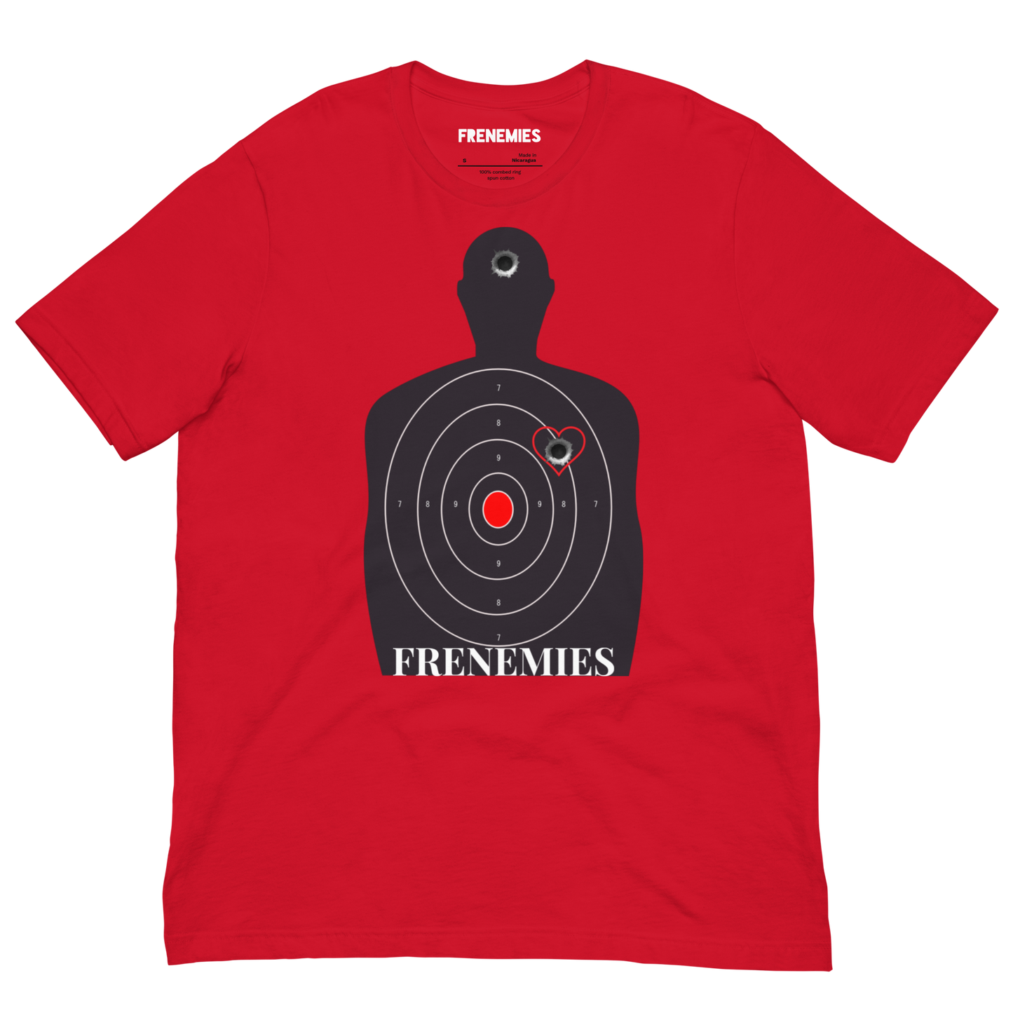 Frenemies "One in the head, One in the Heart" Unisex T-Shirt