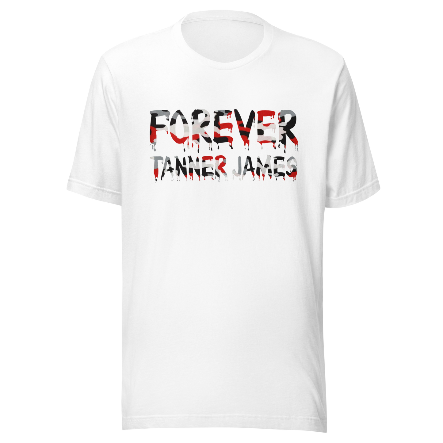 Forever Tanner James (Red Camo) Unisex T-Shirt