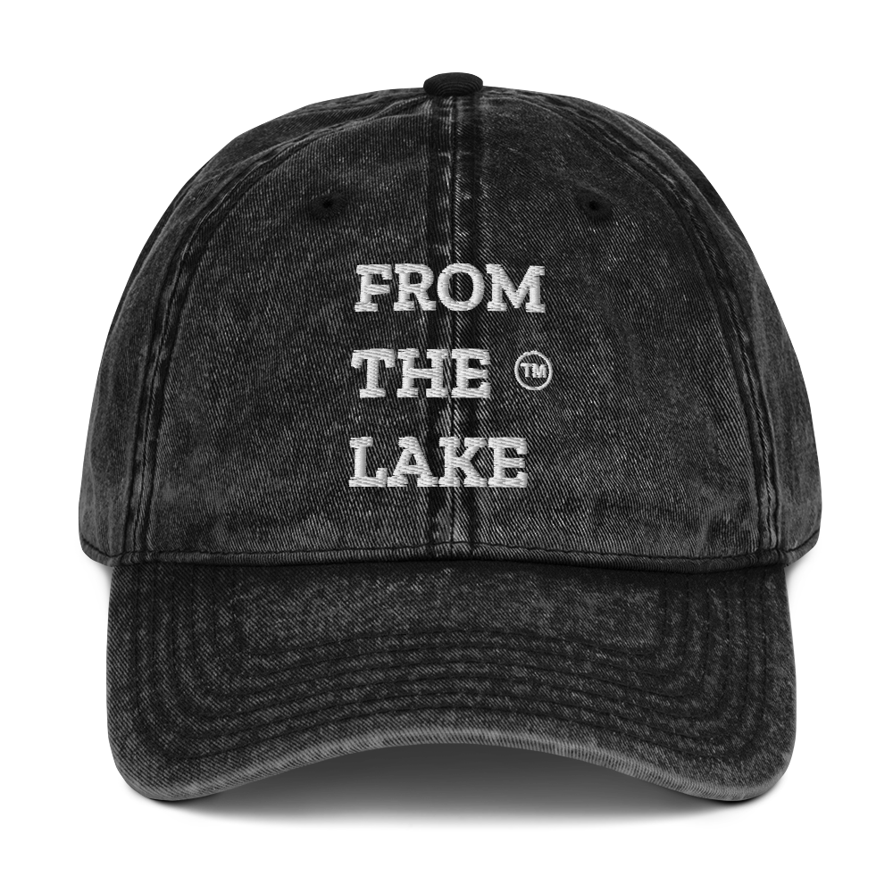 From The Lake™ Vintage Cotton Twill Cap