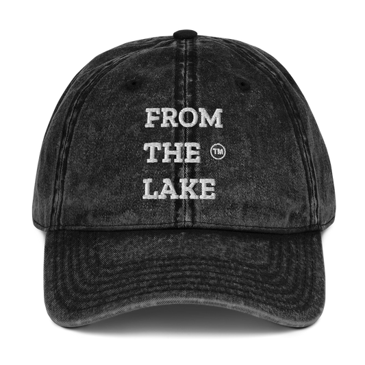 From The Lake™ Vintage Cotton Twill Cap