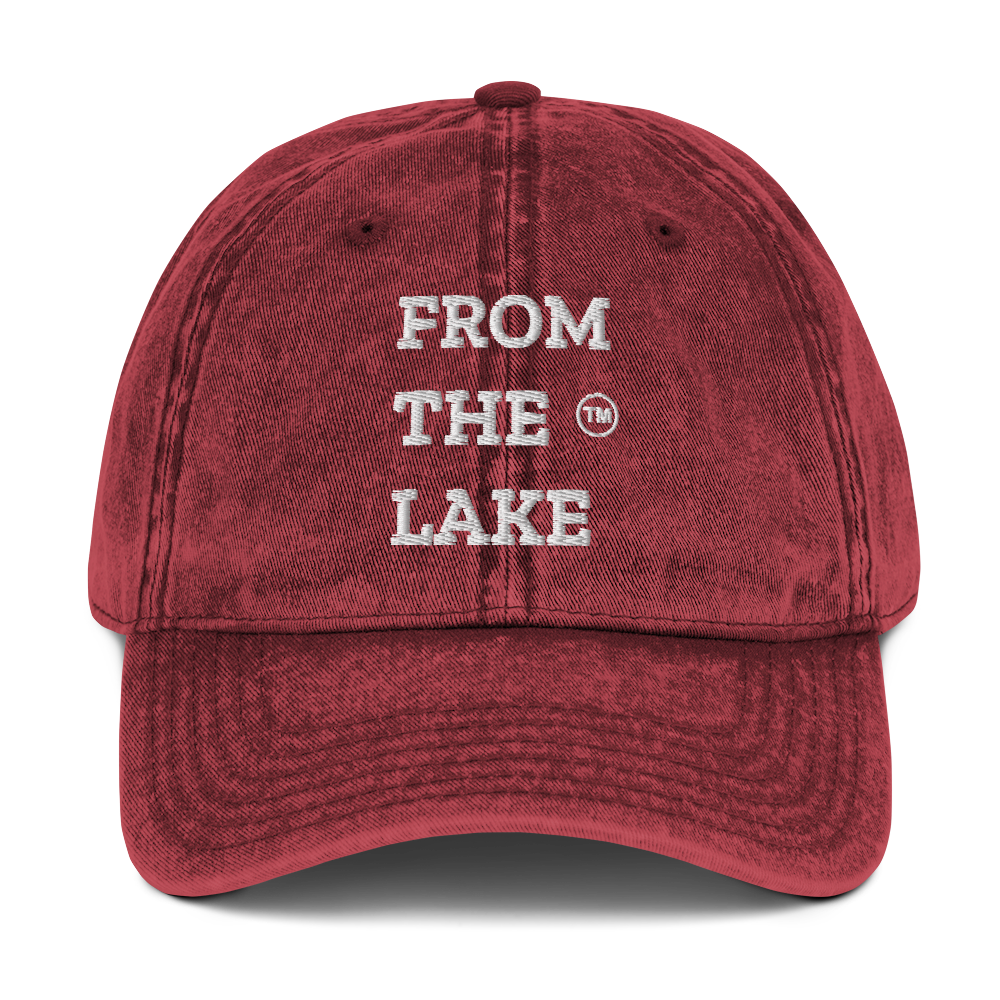 From The Lake™ Vintage Cotton Twill Cap