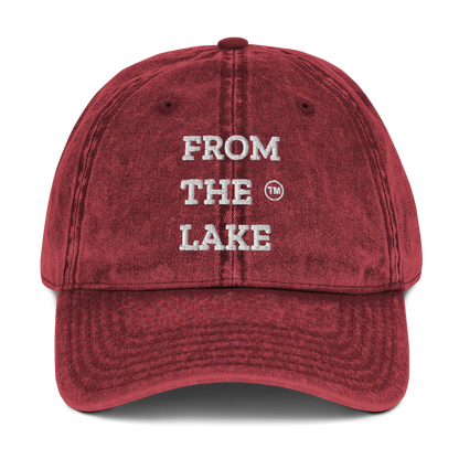 From The Lake™ Vintage Cotton Twill Cap