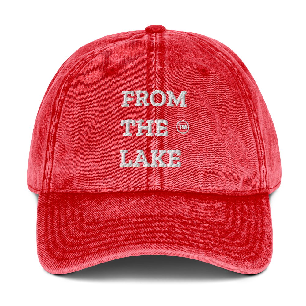 From The Lake™ Vintage Cotton Twill Cap