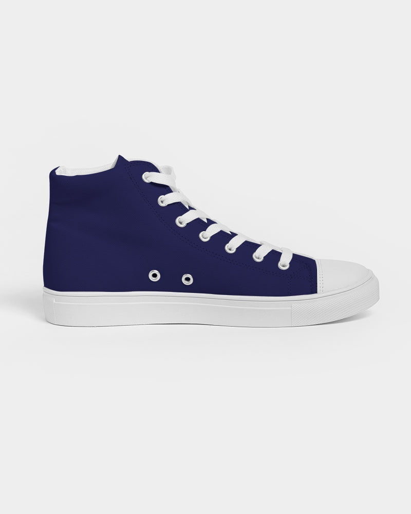 Navy Blue Hundreds High-Top Sneaker