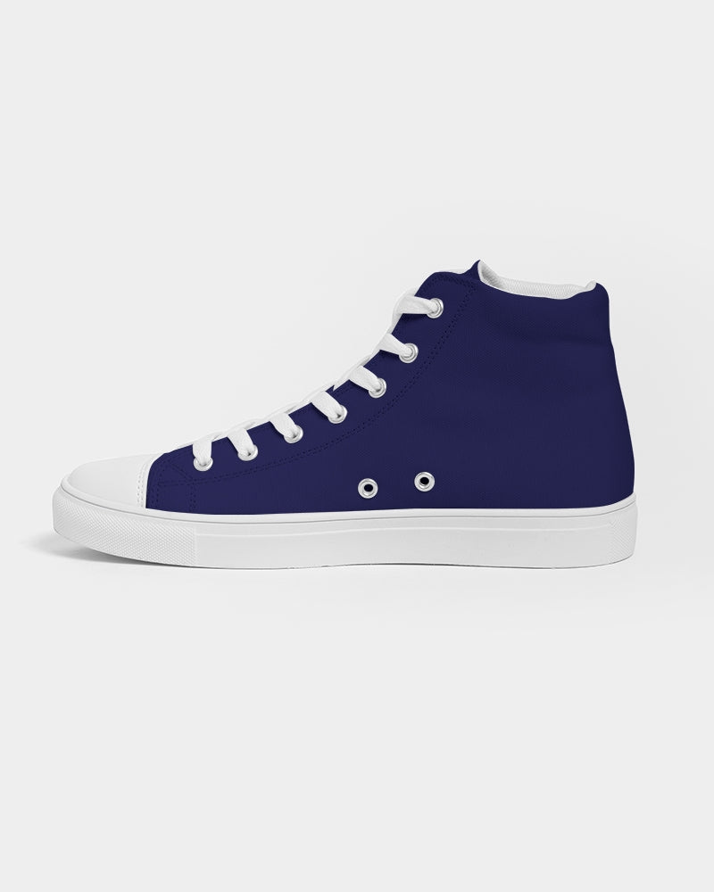Navy Blue Hundreds High-Top Sneaker