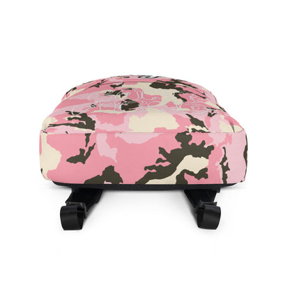 Pink Camo Boujee. Backpack