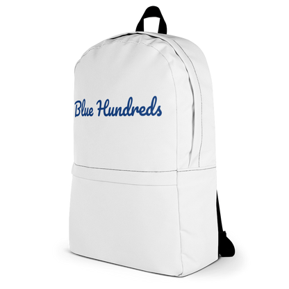 White/Blue Blue Hundreds Backpack