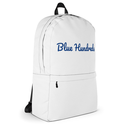 White/Blue Blue Hundreds Backpack