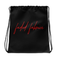 Faded Fabrics Drawstring Bag - Faded Fabrics