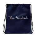Blue Hundreds Navy Drawstring Bag - Faded Fabrics