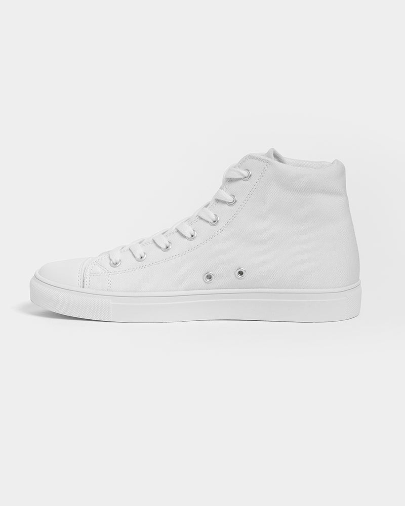 White/Blue Blue Hundreds Men's High-Top Sneakers