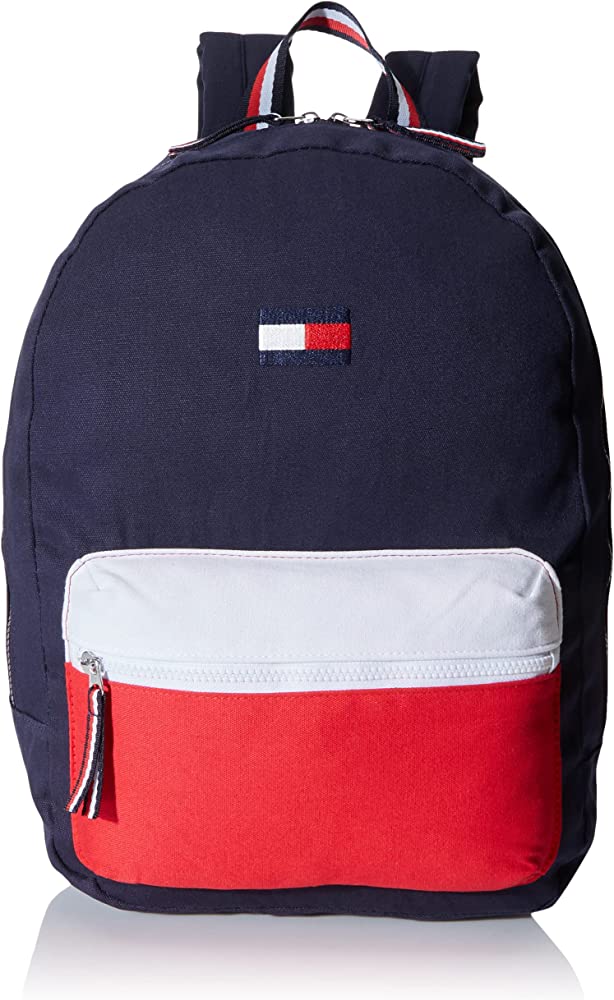 Tommy Hilfiger Patriot Colorblock Canvas Backpack