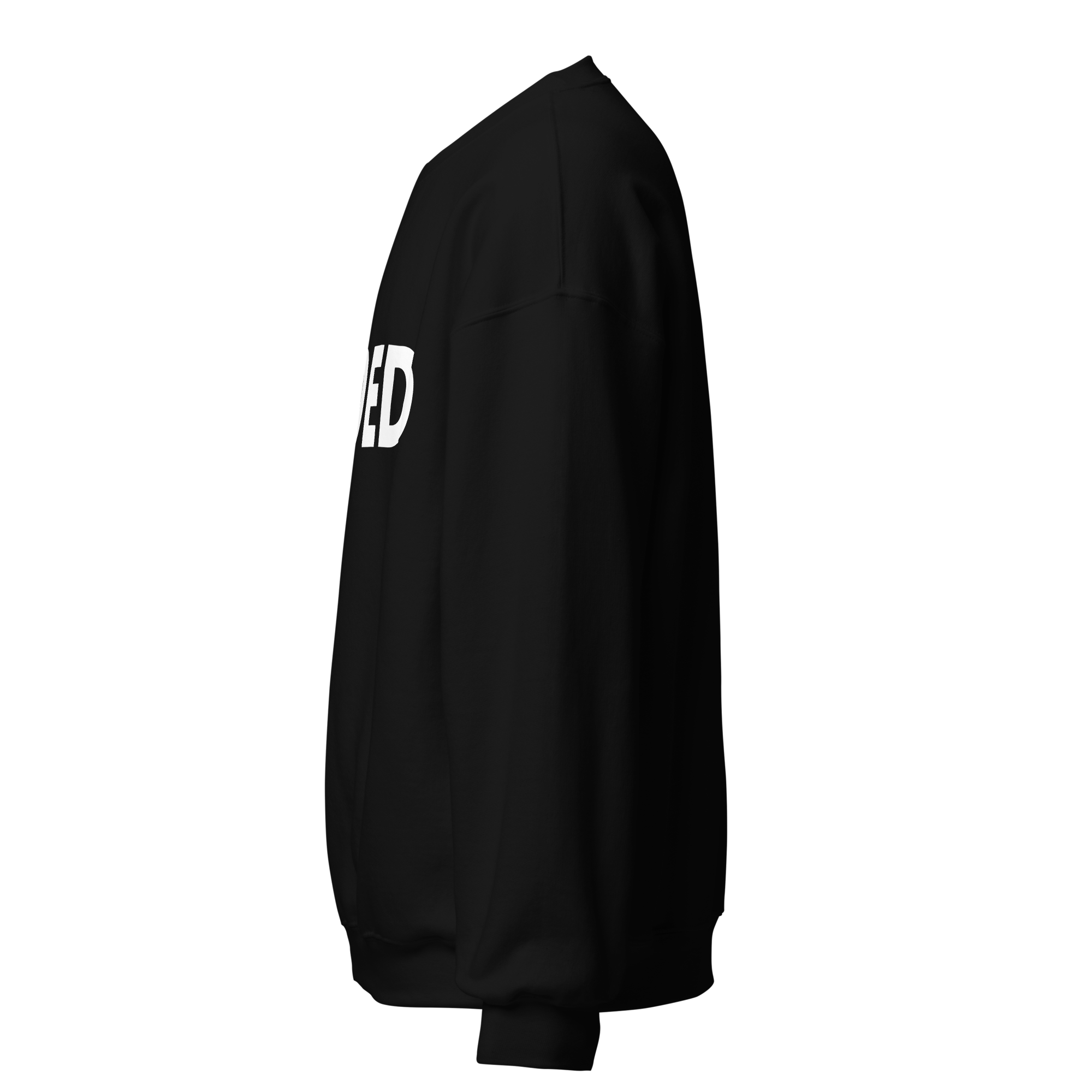 Faded Fabrics White Logo Basic Sweatshirt