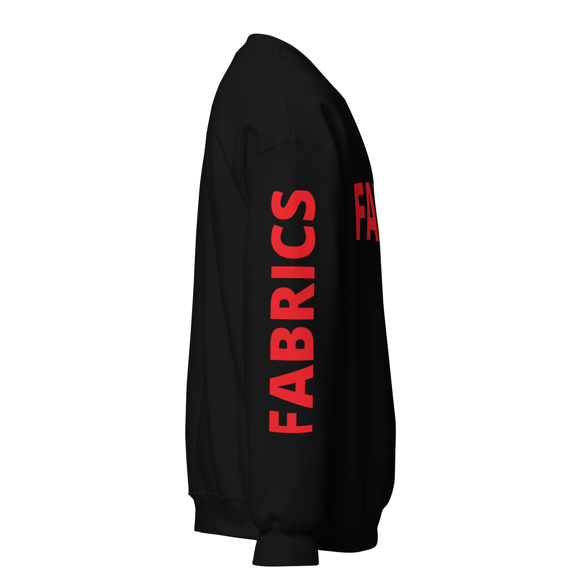 Faded Fabrics Red Logo Basic Sweatshirt