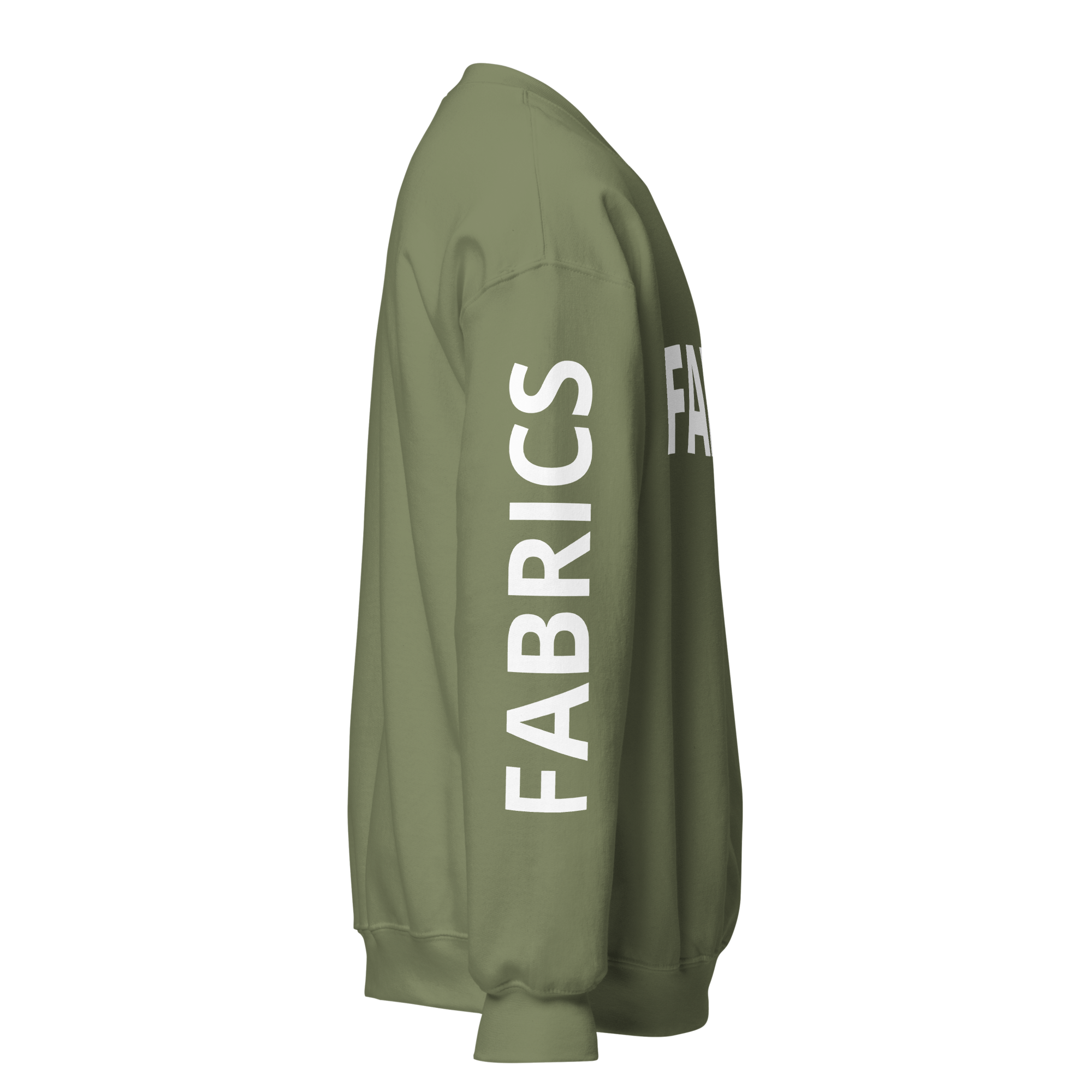 Faded Fabrics White Logo Basic Sweatshirt