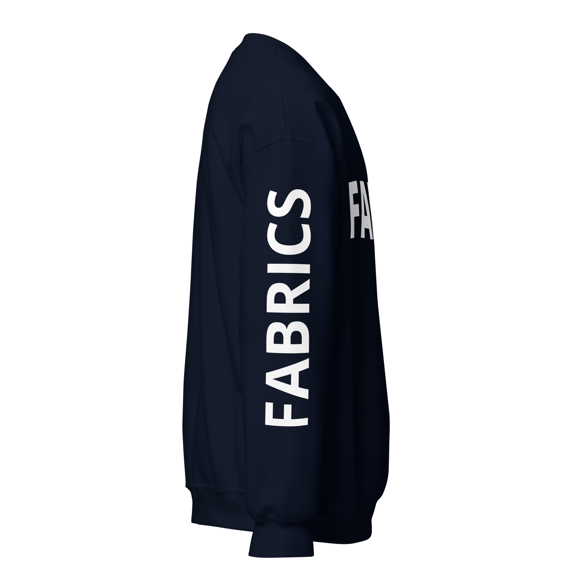 Faded Fabrics White Logo Basic Sweatshirt