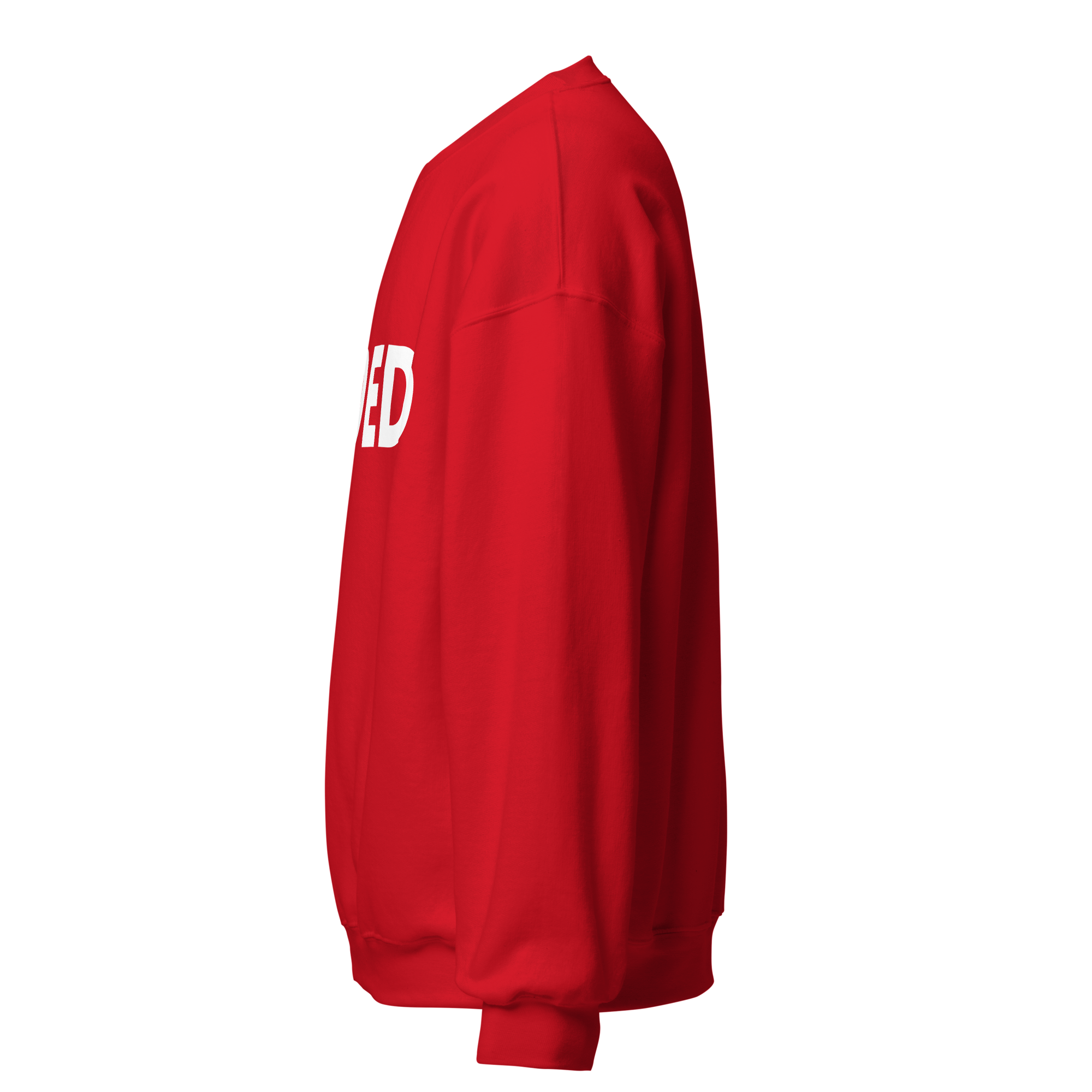 Faded Fabrics White Logo Basic Sweatshirt