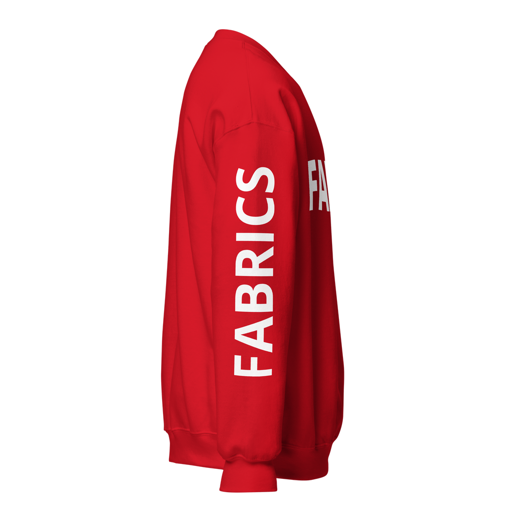 Faded Fabrics White Logo Basic Sweatshirt