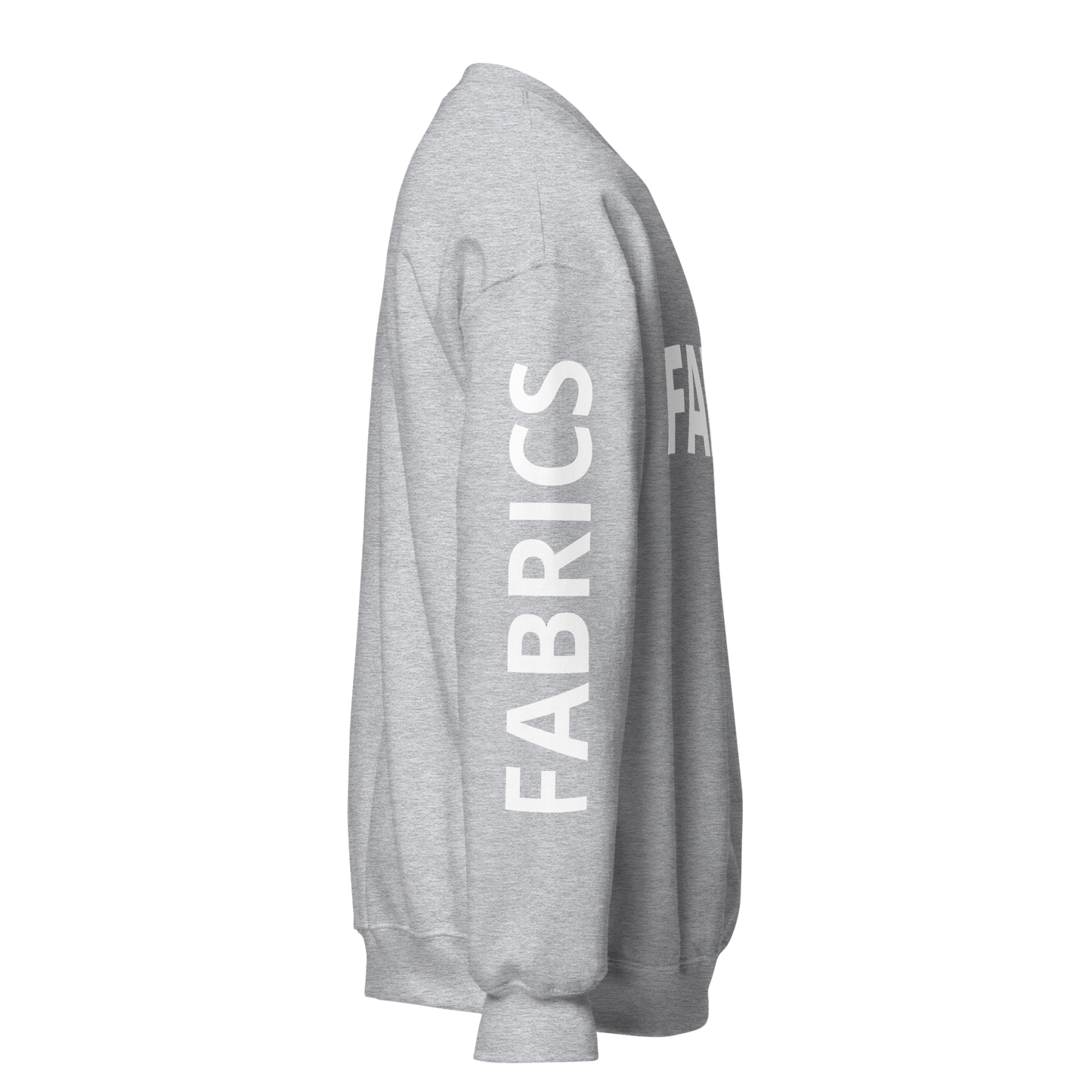 Faded Fabrics White Logo Basic Sweatshirt