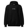 Die Trill Black Box Logo Unisex Hoodie - Faded Fabrics